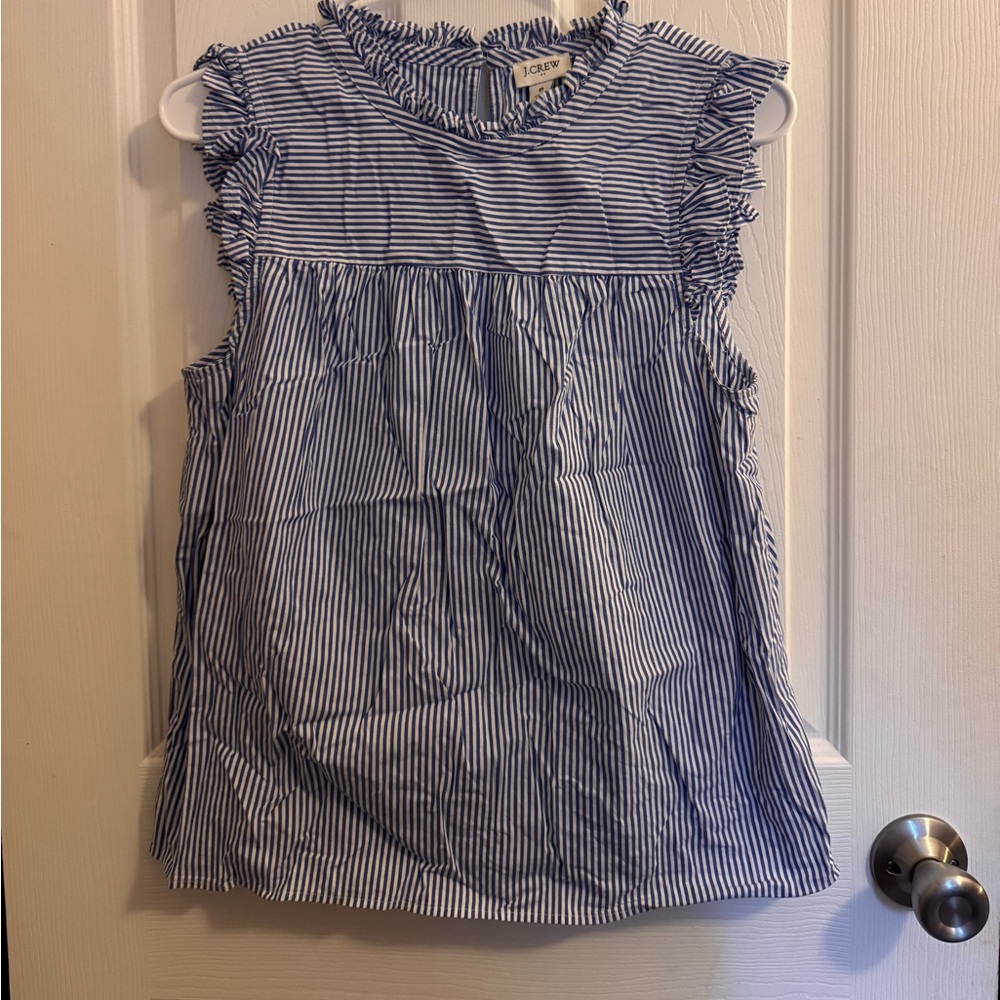 J.Crew Factory Striped Sleeveless Top
